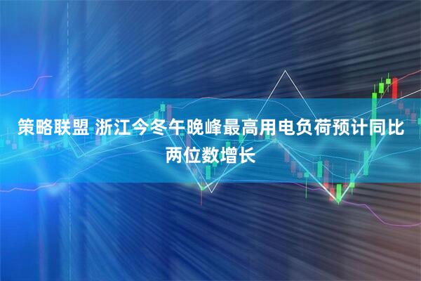 策略联盟 浙江今冬午晚峰最高用电负荷预计同比两位数增长
