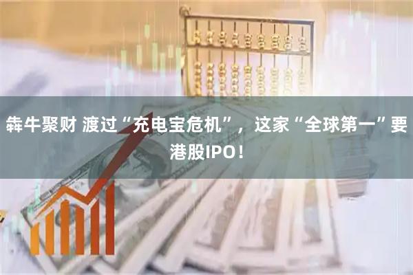 犇牛聚财 渡过“充电宝危机”，这家“全球第一”要港股IPO！